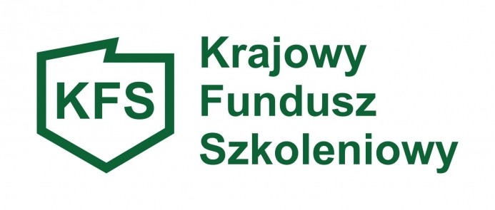 Rysunek przedstawia logo Krajowego Funduszu Szkoleniowego