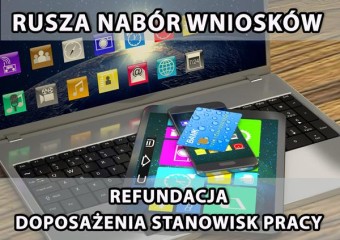 Zdjęcie artykułu Nabór wniosków refundacja kosztów wyposażenia lub doposażenia stanowiska pracy